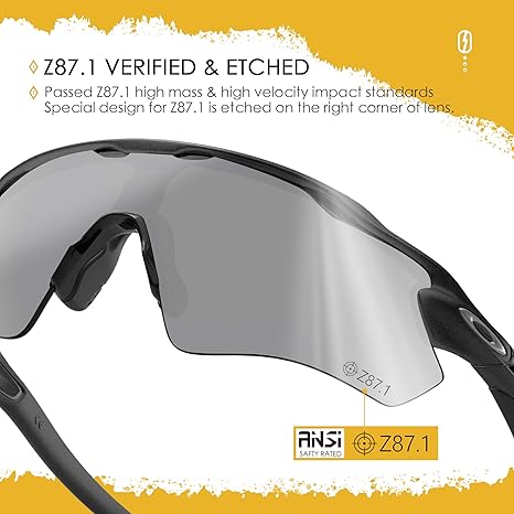 Amazon.co.jp: AOZAN ANSI Z87.1 交換レンズ for Oakley Si